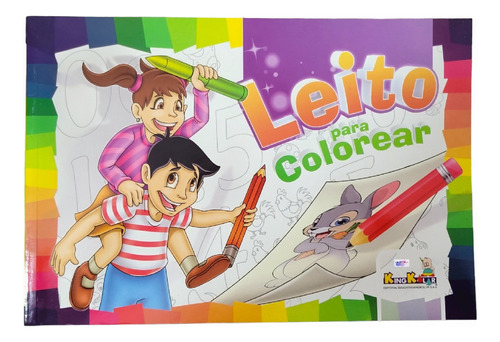 Cartilla Leito Colorear - Libro Inicial De Dibujo 