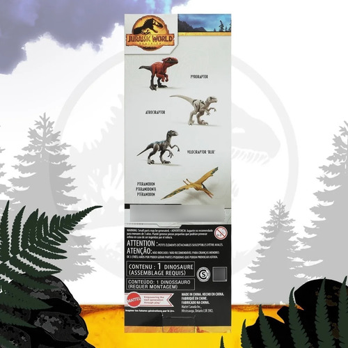 Dinosaurio Pteranodon Jurassic World, Dino Scape, Mattel