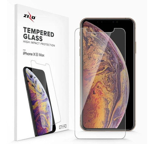 Mica Para Iphone Xs Max Alta Protección Zizo