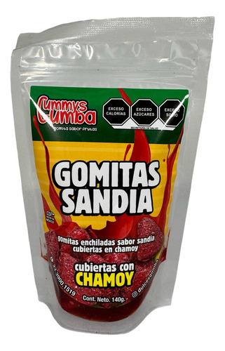 Gummys Gumba Gomitas Sabor Sandia Con Chamoy 140g