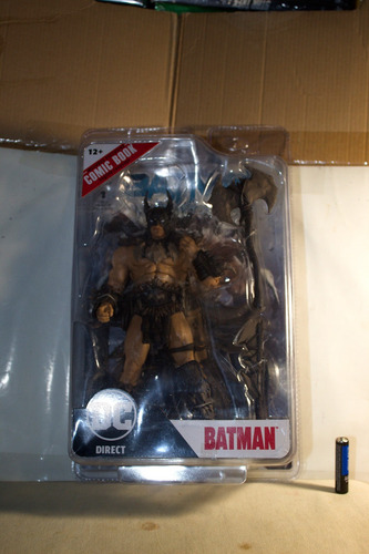 Figura Mcfarlane The Frozen Batman Cavernicola + Comic Dc (Usado)