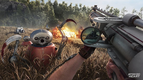 Jogo Atomic Heart Ps5 Midia Fisica
