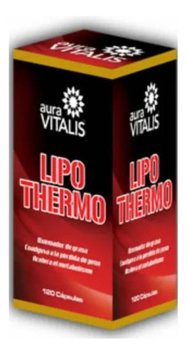 Lipothermo Quemador De Grasa L-carnitina Te Verde X120 Caps