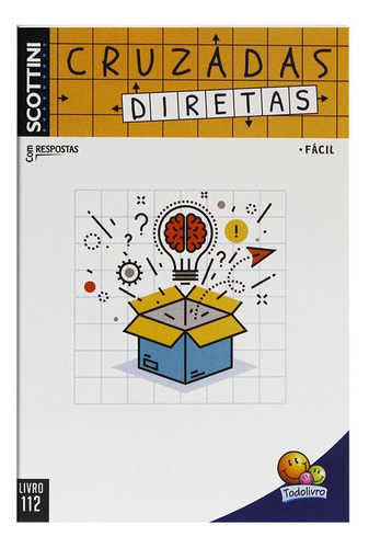 Scottini Cruzadas Diretas (32p) N.112, de Book Factory ial. Editora Todolivro Distribuidora Ltda., capa mole em português, 2021