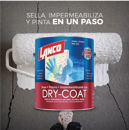 Pintura Impermeabilizante Tipo Impercoat Lanco Dry-coat