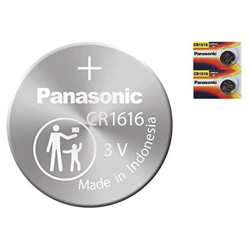 Bateria Pila Panasonic Cr1616 De Litio 3v (2 Unidades)