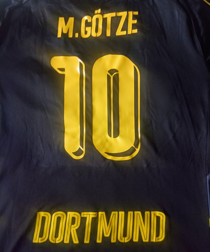 Camiseta Borussia Dortmund Gotze Excelente Estado (Usado)