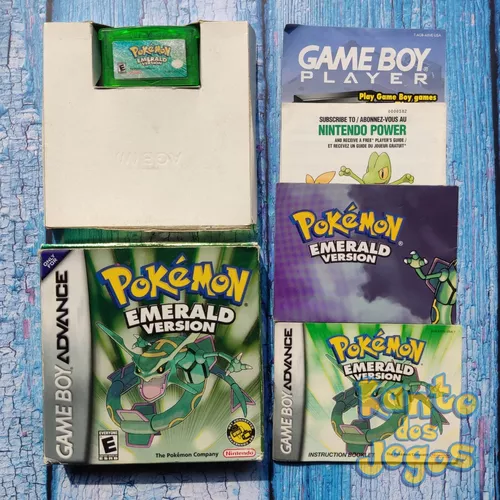 Pokemon Emerald Completo Nintendo Game Boy Advance