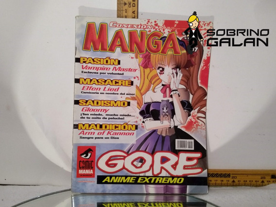 Revista Conexion Manga #107 Portada (gore Anime Extremo) | Meses sin  intereses