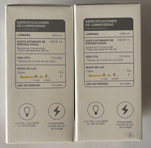 Lote De 2 Focos Inteligentes Smartlab Smartlight 800lm (Usado)