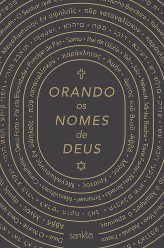 Orando Os Nomes De Deus: Devocional, de Maquinaria ial. Editora Sankto, capa dura, edição 1 em português, 2023