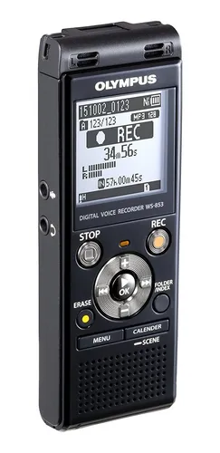 Grabadora De Voz Olympus Ws-853, Digital, 8 Gb, Mp3, Usb