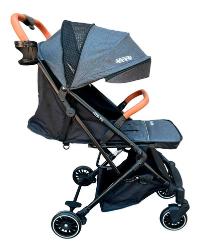 Imagen 6 de 10 de Cochecito Con Huevito Cuna Bebé Travel System Mega Baby