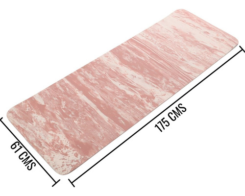 3 Mats De Yoga Manta, Pilates, Gym, Fitness 175x61cm X 5mm