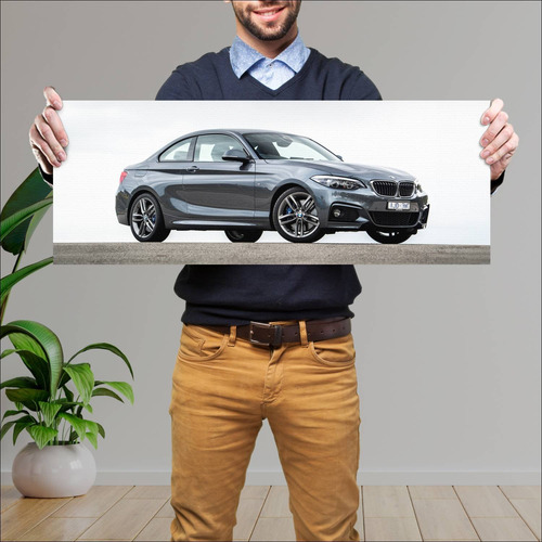 Cuadro 30x80cm Auto 2017 Bmw 2 Series Coupe M Sp 485