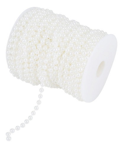 Perlas De Alambre Perla 25m/rollo Molienda Guirnalda Cadena