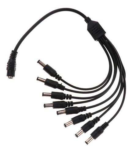 Cable Adaptador De Cámara Alimentación Seguridad 8 Puertos