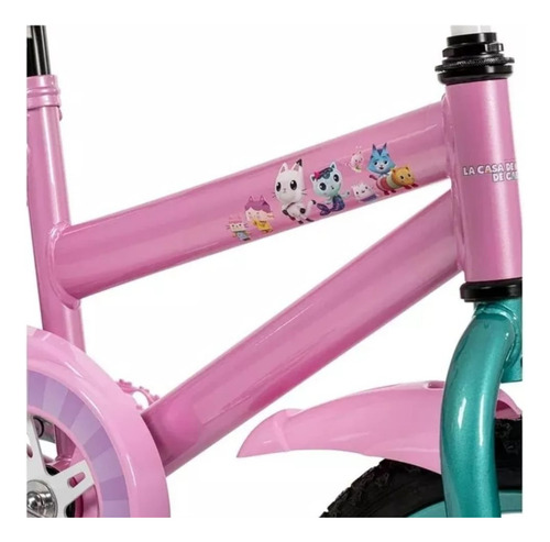 Bicicleta Huffy R16 Gabby's Dollhouse Rosa Rosa 16