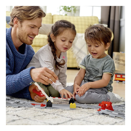 Bloques De Construcción Lego Duplo Vías Del Tren