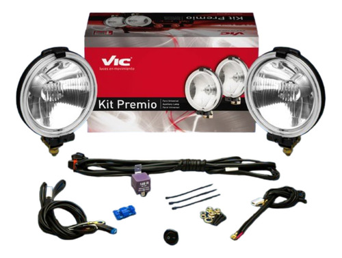 Kit De Faros Auxiliares Vic Linea Premio