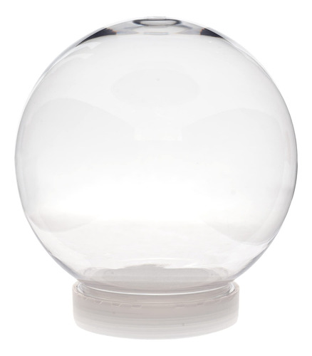 Globo De Nieve Creative Hobbies Diy, 13 Cm, Plástico Transpa