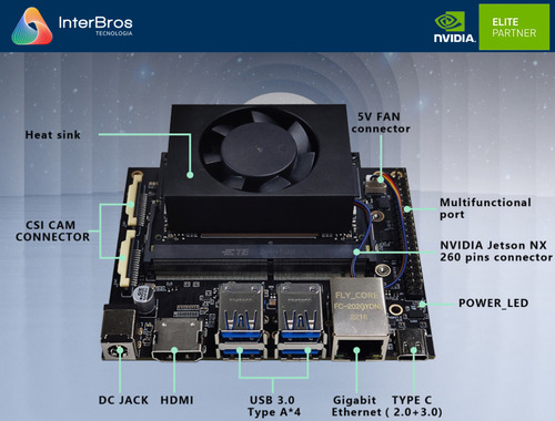 Nvidia Jetson Orin Nano 4 Gb Developer Kit 128gb Ssd
