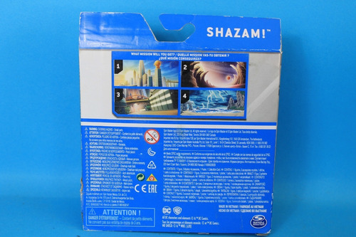 Shazam Heroes Unite Spin Master (Usado)