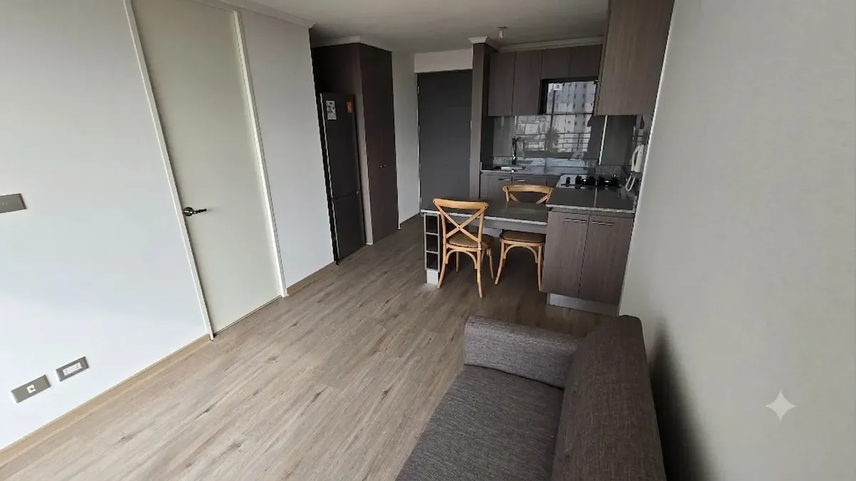 Imagen 3 de 14 de Departamento En Arriendo Amoblado A Solo 3 Cuadras Del Metro