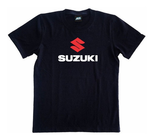 Remera Estampada Suzuki  001 - 100% Algodón  Xxxxl