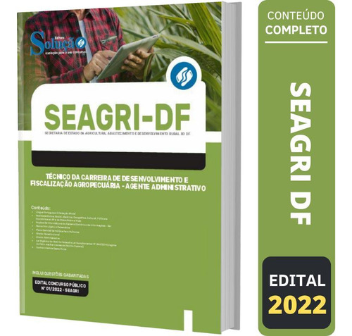 Apostila Concurso Seagri Df - Agente Administrativo