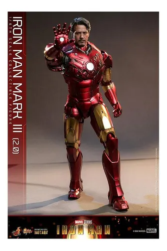 Figura De Acción Iron Man Mark Iii (2.0) De Hot Toys Sixth Scale Figure