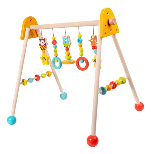 Marco De Fitness Para Bebés Montessori Barra Colgante Fácil