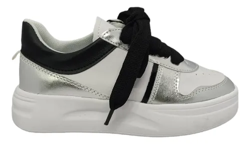 Zapatillas Mujer Cordon Ancho MercadoLibre