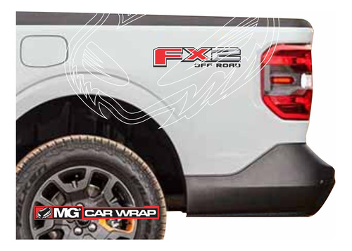 Sticker Ford Maverick Fx2 Off Road Juego 4x2