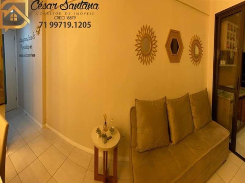 Imagem 3 de 14 de Alugo Excelente Apartamento Nascente 3/4 Sendo (01 Suíte) Varanda Gourmet - Paralela Ap02279