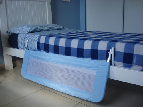 Imagen 4 de 5 de Baransik - Baranda Para Cama Infantil Con Funda Vs Colores