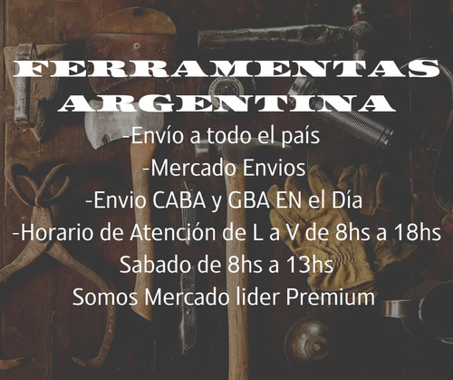 Caja Kit Herramientas Albañil Pro Maza Nivel Martillo Plomad