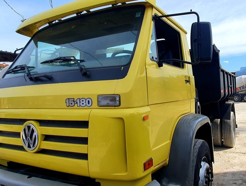 Imagem 1 de 15 de Caminhão Caçamba Basculante Toco Vw 15.180