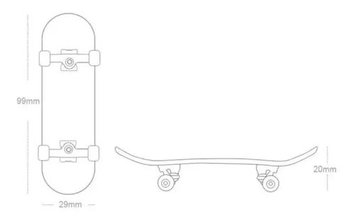 Skate De Dedo Profissional Fingerboard de madeira conjunto completo 5  camada bordo deck