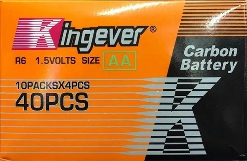 Imagen 3 de 3 de Caja De Pilas Doble A A X 40 Unidades 1.5v