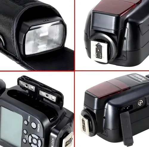 Flash Speedlite Triopo Tr 988 TTL ETTL Canon Nikon Número Guia 56