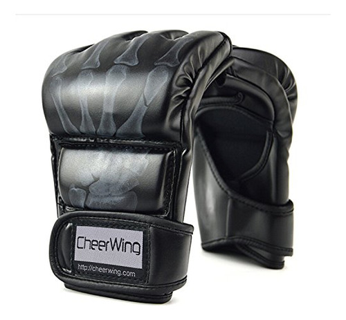 Guantes Sin Dedos Cheerwing Los Guantes De Boxeo Ufc Mma.