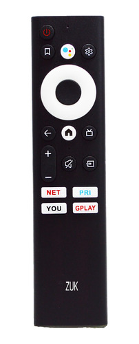 Control Remoto Tv Smart Bluetooth Para Bgh Hisense 303 Zuk