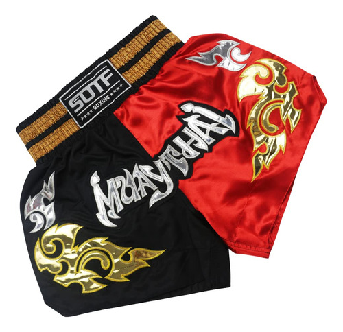 Pantalon Corto Boxeo Para Mujer Entrenamiento Mma Hombr Bjj