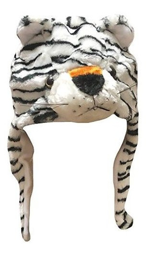 Accesorio Disfraz Niño - Petitebella White Tiger Hat (one Si