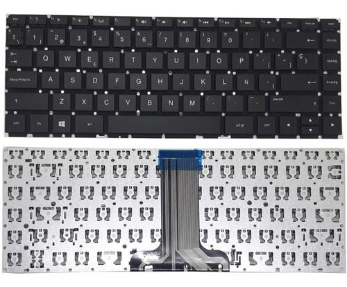 Teclado Negro Para Hp 14-bs 240 G6 245 G6 246 G6