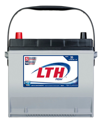 Bateria Lth Agm Para Nissan Altima 2009 2.5 Litros Tecnologia Powerframe (70% Mas Flujo Electrico) Envio Gratis