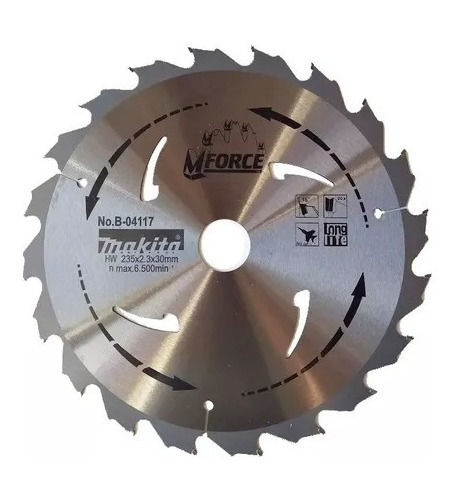 Hoja Sierra Circular 9 1/4 Madera 20d 235 Mm Makita B-04117