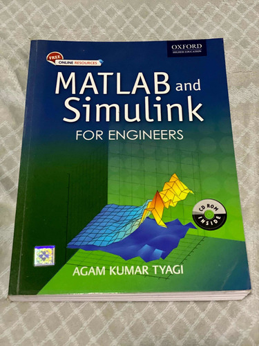 Matlab And Simulink For Engineers - Agam Kumar Tyagi- Ingles