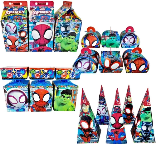 Lembrancinha Plastificada Spidey e Seus Amigos